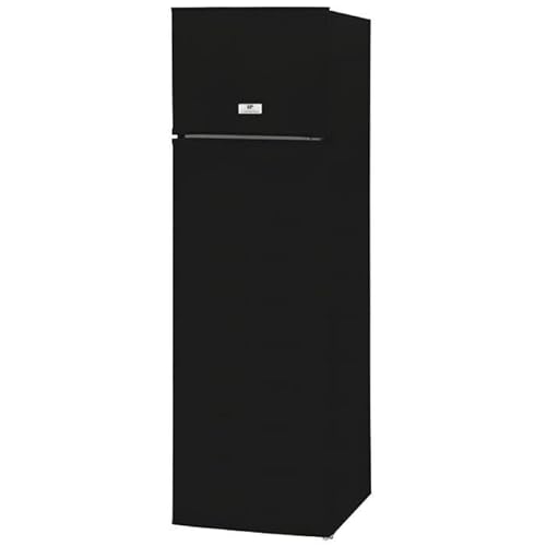 CONTINENTAL EDISON 2-türiger Kühlschrank 240L, statische Kühlung, schwarz, L54 x H160 cm von Continental Edison