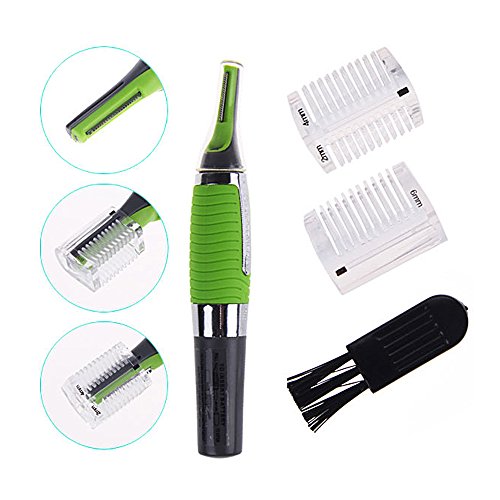 Continu Nase Ohr Gesicht Hals Augenbrauen Haar Trimmer Rasierer Clipper mit LED-Licht und rutschfesten Griff von Health Care von Continu