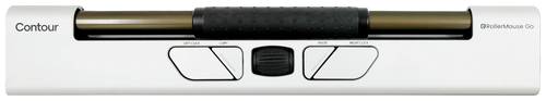 Contour Design RollerMouse Go wireless Maus, Mauspad-Set Bluetooth® Schwarz, Weiß 5 Tasten 600 dpi von Contour Design
