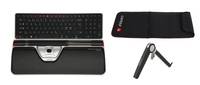 Contour Design RollerMouse Red Plus WL Travel Kit Tastatur Maus enthalten Büro RF Wireless Schwarz von Contour