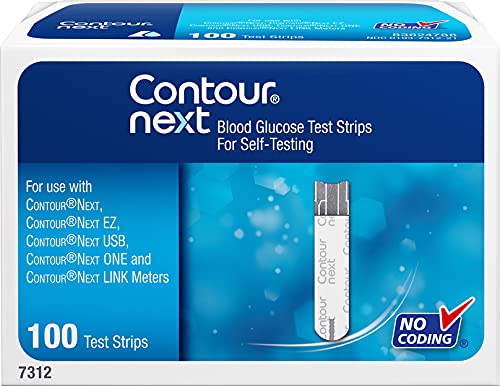 Contour-Next Bayer Blood Glucose Test Strips, 100 Count von Contour