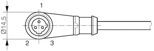 Contrinex 623 000 940 Anschlusskabel S13-3FUW-020 1St. von Contrinex