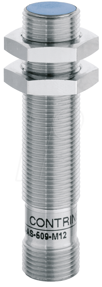 DWAS 509 M12 390 - induktiver Näherungssensor, 0 - 6 mm, Analog von Contrinex