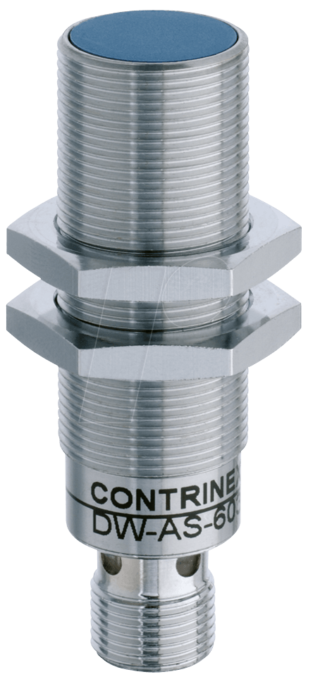 DWAS 603 M18 002 - induktiver Näherungssensor, 5,0 mm, PNP Schließer von Contrinex