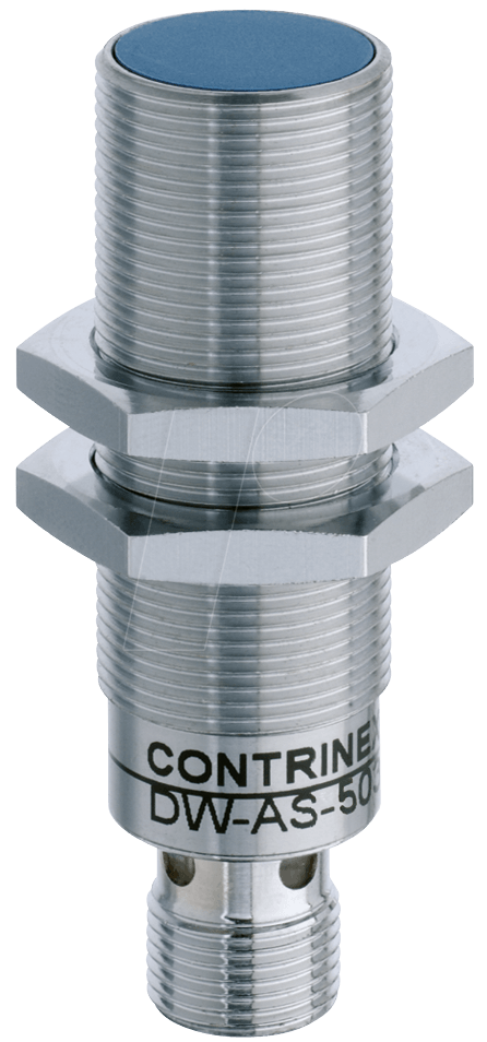 DWAS 604 M18 002 - induktiver Näherungssensor, 5,0 mm, PNP Öffner von Contrinex