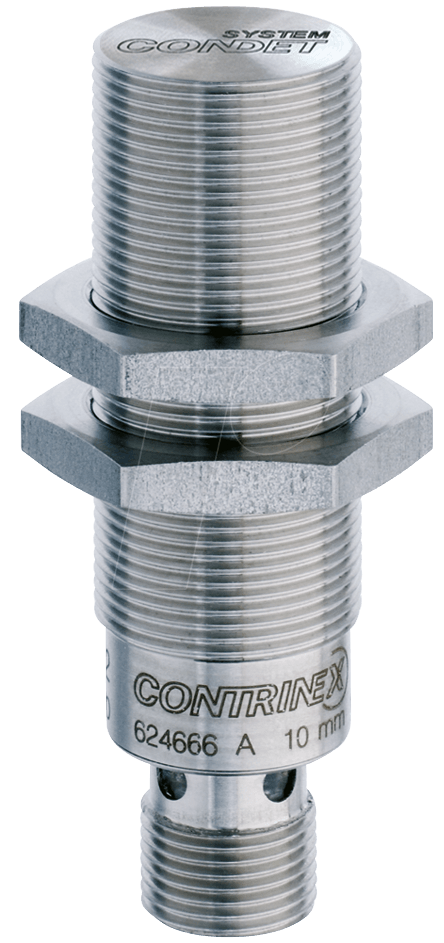 DWAS 703 M18 002 - induktiver Näherungssensor, 10,0 mm, PNP Schließer von Contrinex