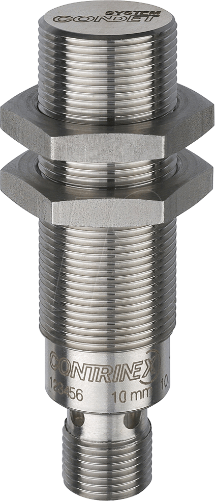 DWLS 703 M18 002 - induktiver Näherungssensor, 10 mm, PNP Schließer von Contrinex
