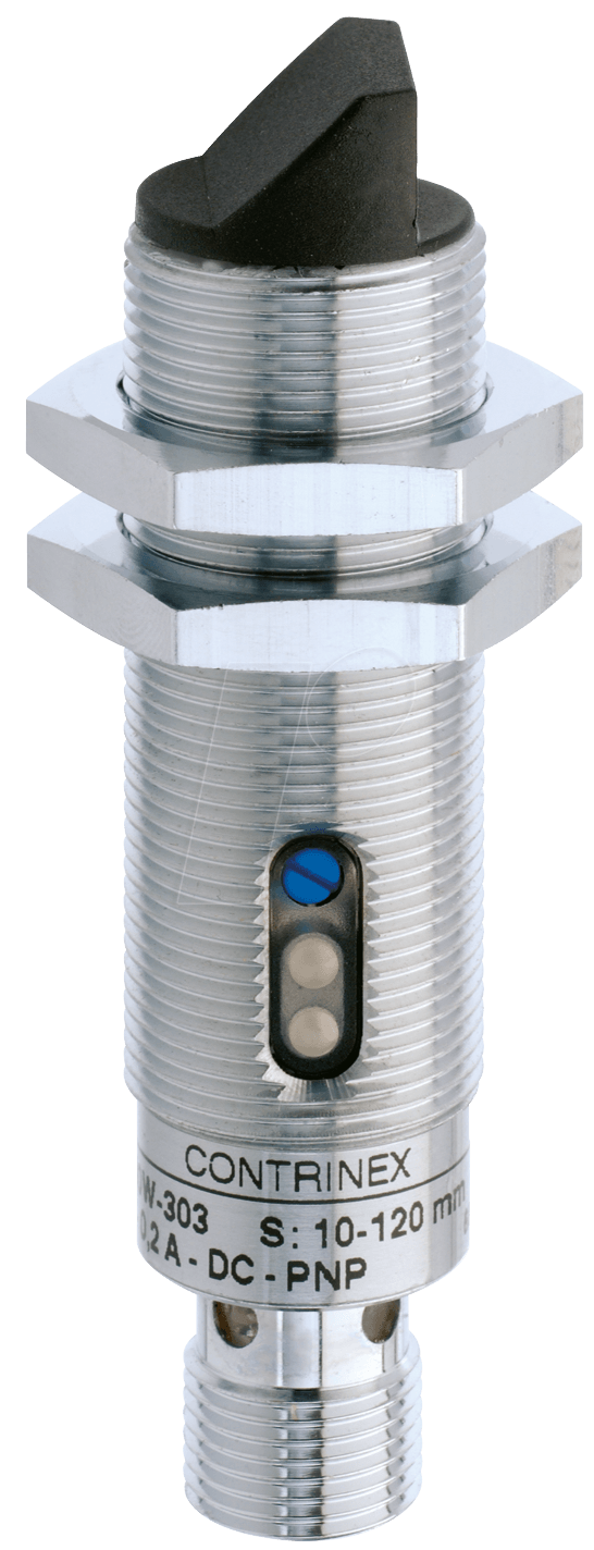 LRS 1180W 304 - Lichtschranke Reflex, 2000 mm, PNP, Dunkel-An von Contrinex