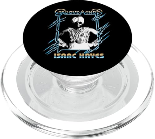 Offizielles Isaac Hayes Jazz Icon Merch – Groove A Thon PopSockets PopGrip für MagSafe von Control Industry