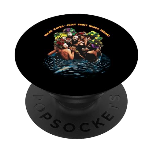 Offizielles Isaac Hayes Jazz Icon Merch – Juicy Fruit PopSockets Klebender PopGrip von Control Industry
