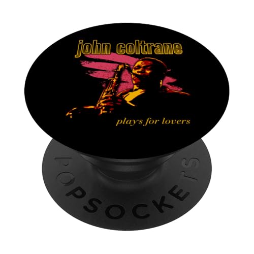 Offizielles John Coltrane Jazz Icon Merch – Plays For Lovers PopSockets Klebender PopGrip von Control Industry