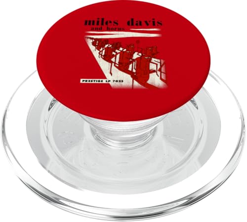 Offizielles Miles Davis Jazz Icon Merch – And Horns PopSockets PopGrip für MagSafe von Control Industry