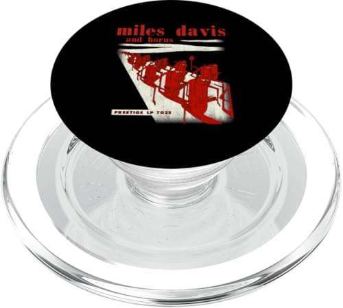 Offizielles Miles Davis Jazz Icon Merch – And Horns PopSockets PopGrip für MagSafe von Control Industry