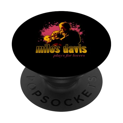 Offizielles Miles Davis Jazz Icon Merch – Plays For Lovers PopSockets Klebender PopGrip von Control Industry