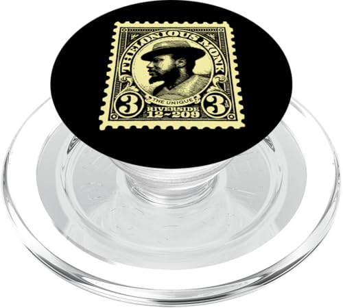 Offizielles Thelonious Monk Jazz Icon Merch – The Unique PopSockets PopGrip für MagSafe Offizielles Thelonious Monk Jazz Icon Merch – The Unique PopSockets PopGrip für MagSafe von Control Industry