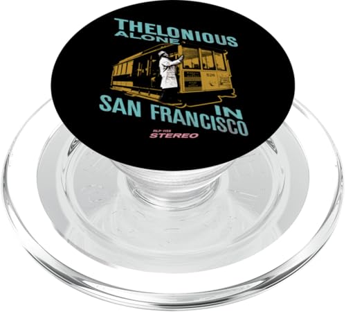Thelonious Monk Jazz Merch - Allein in San Francisco PopSockets PopGrip für MagSafe Thelonious Monk Jazz Merch - Allein in San Francisco PopSockets PopGrip für MagSafe von Control Industry