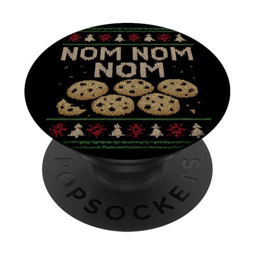 Cookies Nom Nom Cookie Eater Cookie PopSockets Klebender PopGrip Cookies Nom Nom Cookie Eater Cookie PopSockets Klebender PopGrip von Cookie Merch Co.