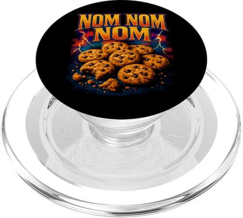 Cookies Nom Nom Cookie Eater Cookie PopSockets PopGrip für MagSafe Cookies Nom Nom Cookie Eater Cookie PopSockets PopGrip für MagSafe von Cookie Merch Co.