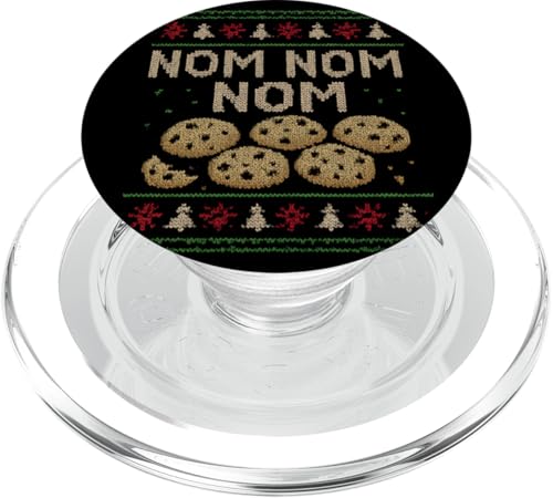 Cookies Nom Nom Cookie Eater Cookie PopSockets PopGrip für MagSafe Cookies Nom Nom Cookie Eater Cookie PopSockets PopGrip für MagSafe von Cookie Merch Co.
