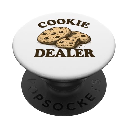 Kekshändler Baker Love Cookies Cookie PopSockets Klebender PopGrip Kekshändler Baker Love Cookies Cookie PopSockets Klebender PopGrip von Cookie Merch Co.