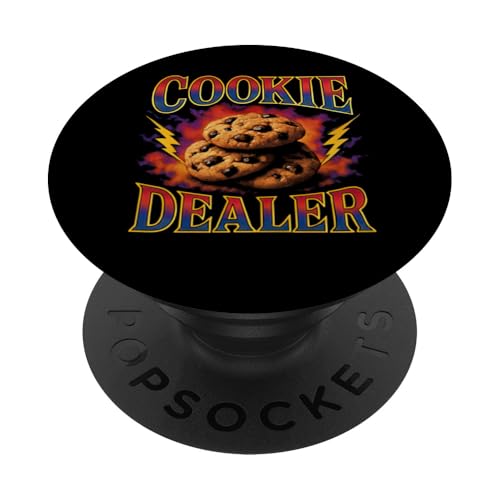 Kekshändler Baker Love Cookies Cookie PopSockets Klebender PopGrip Kekshändler Baker Love Cookies Cookie PopSockets Klebender PopGrip von Cookie Merch Co.