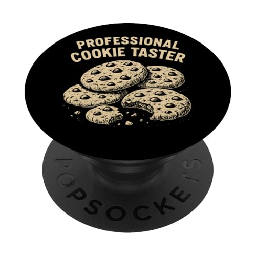 Professioneller Keks-Probierkek PopSockets Klebender PopGrip Professioneller Keks-Probierkek PopSockets Klebender PopGrip von Cookie Merch Co.