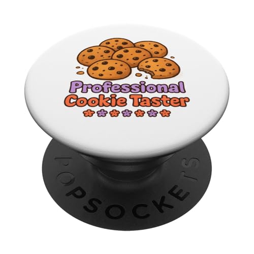 Professioneller Keks-Probierkek PopSockets Klebender PopGrip Professioneller Keks-Probierkek PopSockets Klebender PopGrip von Cookie Merch Co.