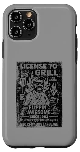 Grillen im Vintage-Stil seit 1983 Lustiger BBQ-Dad Hülle für iPhone 11 Pro Grillen im Vintage-Stil seit 1983 Lustiger BBQ-Dad Hülle für iPhone 11 Pro von Cookout Grilling Tees For PItmasters Store