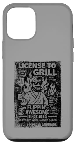 Grillen im Vintage-Stil seit 1983 Lustiger BBQ-Dad Hülle für iPhone 12/12 Pro Grillen im Vintage-Stil seit 1983 Lustiger BBQ-Dad Hülle für iPhone 12/12 Pro von Cookout Grilling Tees For PItmasters Store