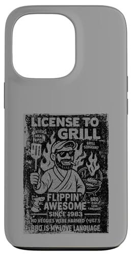 Grillen im Vintage-Stil seit 1983 Lustiger BBQ-Dad Hülle für iPhone 13 Pro Grillen im Vintage-Stil seit 1983 Lustiger BBQ-Dad Hülle für iPhone 13 Pro von Cookout Grilling Tees For PItmasters Store