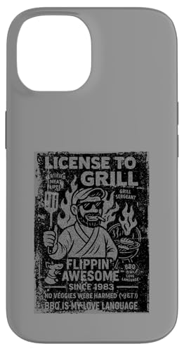 Grillen im Vintage-Stil seit 1983 Lustiger BBQ-Dad Hülle für iPhone 14 Grillen im Vintage-Stil seit 1983 Lustiger BBQ-Dad Hülle für iPhone 14 von Cookout Grilling Tees For PItmasters Store