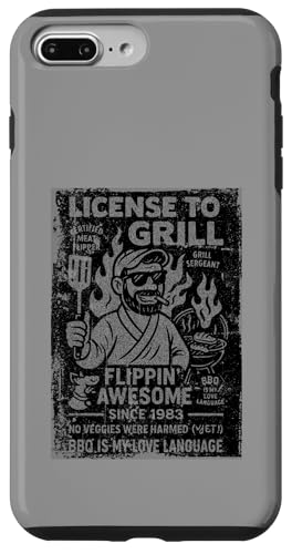 Grillen im Vintage-Stil seit 1983 Lustiger BBQ-Dad Hülle für iPhone 7 Plus/8 Plus Grillen im Vintage-Stil seit 1983 Lustiger BBQ-Dad Hülle für iPhone 7 Plus/8 Plus von Cookout Grilling Tees For PItmasters Store