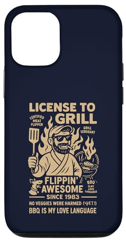 Vintage Grilllegende seit 1983 Funny BBQ Chef Hülle für iPhone 12/12 Pro Vintage Grilllegende seit 1983 Funny BBQ Chef Hülle für iPhone 12/12 Pro von Cookout Grilling Tees For PItmasters Store