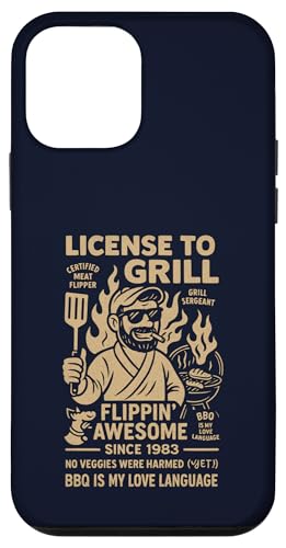 Vintage Grilllegende seit 1983 Funny BBQ Chef Hülle für iPhone 12 mini Vintage Grilllegende seit 1983 Funny BBQ Chef Hülle für iPhone 12 mini von Cookout Grilling Tees For PItmasters Store
