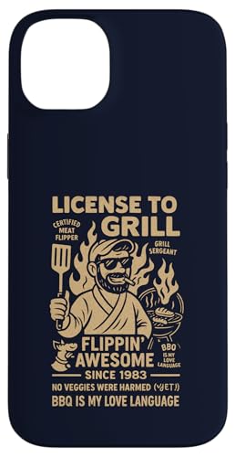Vintage Grilllegende seit 1983 Funny BBQ Chef Hülle für iPhone 14 Plus Vintage Grilllegende seit 1983 Funny BBQ Chef Hülle für iPhone 14 Plus von Cookout Grilling Tees For PItmasters Store