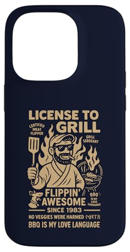 Vintage Grilllegende seit 1983 Funny BBQ Chef Hülle für iPhone 14 Pro Vintage Grilllegende seit 1983 Funny BBQ Chef Hülle für iPhone 14 Pro von Cookout Grilling Tees For PItmasters Store