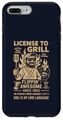 Vintage Grilllegende seit 1983 Funny BBQ Chef Hülle für iPhone 7 Plus/8 Plus Vintage Grilllegende seit 1983 Funny BBQ Chef Hülle für iPhone 7 Plus/8 Plus von Cookout Grilling Tees For PItmasters Store
