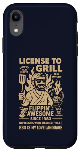 Vintage Grilllegende seit 1983 Funny BBQ Chef Hülle für iPhone XR Vintage Grilllegende seit 1983 Funny BBQ Chef Hülle für iPhone XR von Cookout Grilling Tees For PItmasters Store