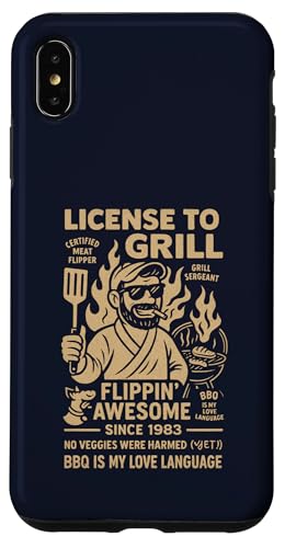 Vintage Grilllegende seit 1983 Funny BBQ Chef Hülle für iPhone XS Max Vintage Grilllegende seit 1983 Funny BBQ Chef Hülle für iPhone XS Max von Cookout Grilling Tees For PItmasters Store
