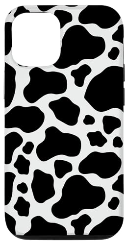 Hülle für iPhone 12/12 Pro Schutzhülle, lustige schwarz-weiße Kuh-Handyhülle – Kuh-Print Handy Hülle für iPhone 12/12 Pro Schutzhülle, lustige schwarz-weiße Kuh-Handyhülle – Kuh-Print Handy von Cool Animal Print Phone Cases
