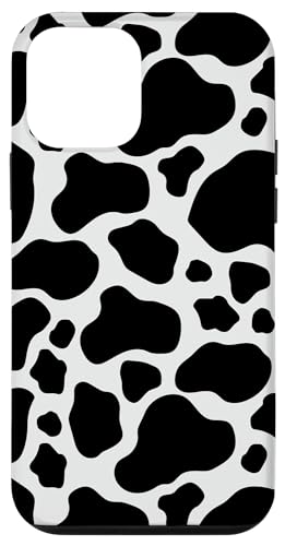 Hülle für iPhone 12 mini Schutzhülle, lustige schwarz-weiße Kuh-Handyhülle – Kuh-Print Handy Hülle für iPhone 12 mini Schutzhülle, lustige schwarz-weiße Kuh-Handyhülle – Kuh-Print Handy von Cool Animal Print Phone Cases