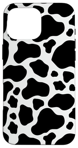 Hülle für iPhone 16 Pro Max Schutzhülle, lustige schwarz-weiße Kuh-Handyhülle – Kuh-Print Handy Hülle für iPhone 16 Pro Max Schutzhülle, lustige schwarz-weiße Kuh-Handyhülle – Kuh-Print Handy von Cool Animal Print Phone Cases