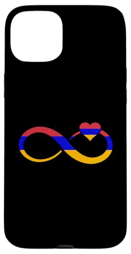 Armenien Armenian Roots Heart Infinity Armenian Pride Hülle für iPhone 15 Plus von Cool Armenian Roots Armenia