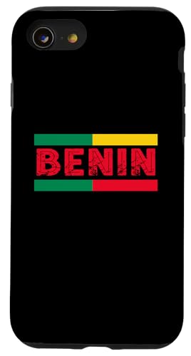 Benin Beninese Pride Vintage Beninische Flagge Beninische Wurzeln Hülle für iPhone SE (2020) / 7 / 8 von Cool Beninese Roots Benin
