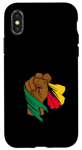 Benin Beninese Roots Beninese Pride Handfaust Beninesische Flagge Hülle für iPhone X/XS Benin Beninese Roots Beninese Pride Handfaust Beninesische Flagge Hülle für iPhone X/XS von Cool Beninese Roots Benin