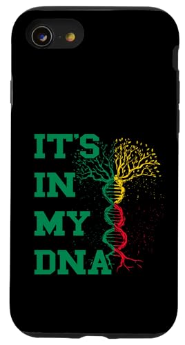 Benin-Flagge Es ist in meinem DNA-Baum Beninese Roots Beninese Pride Hülle für iPhone SE (2020) / 7 / 8 von Cool Beninese Roots Benin