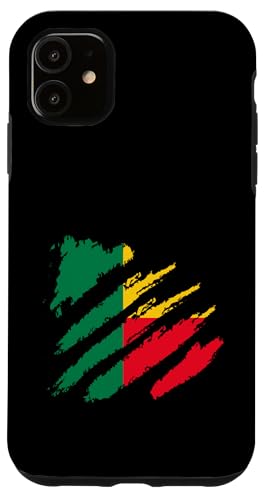 Benin Flagge USA Amerika Beninese Roots Beninese Pride Hülle für iPhone 11 Benin Flagge USA Amerika Beninese Roots Beninese Pride Hülle für iPhone 11 von Cool Beninese Roots Benin