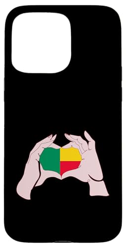 Benin Hand Herz Beninese Pride Beninese Flag Beninese Roots Hülle für iPhone 15 Pro Max Benin Hand Herz Beninese Pride Beninese Flag Beninese Roots Hülle für iPhone 15 Pro Max von Cool Beninese Roots Benin