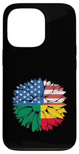Benin USA Amerika Sonnenblume Beninese Flagge Beninese Pride Hülle für iPhone 13 Pro Benin USA Amerika Sonnenblume Beninese Flagge Beninese Pride Hülle für iPhone 13 Pro von Cool Beninese Roots Benin