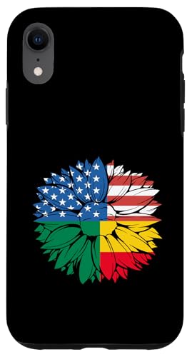 Benin USA Amerika Sonnenblume Beninese Flagge Beninese Pride Hülle für iPhone XR Benin USA Amerika Sonnenblume Beninese Flagge Beninese Pride Hülle für iPhone XR von Cool Beninese Roots Benin
